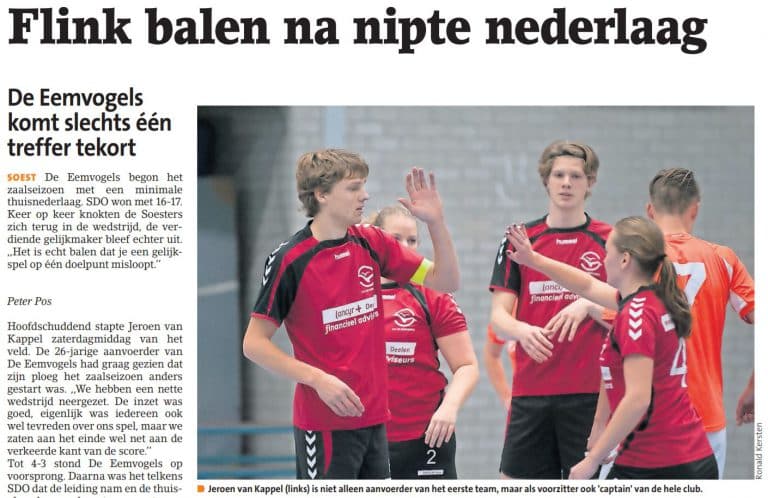 Interview met Jeroen in de Soester Courant