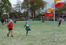 Basisscholieren beleven een leuke korfbalmiddag