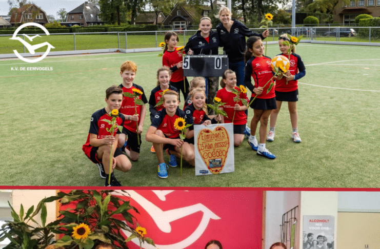 Dubbel feest bij De Eemvogels | J2 en J3 zijn kampioen!