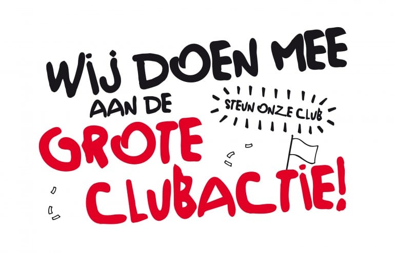 Grote Clubactie start aanstaande zaterdag